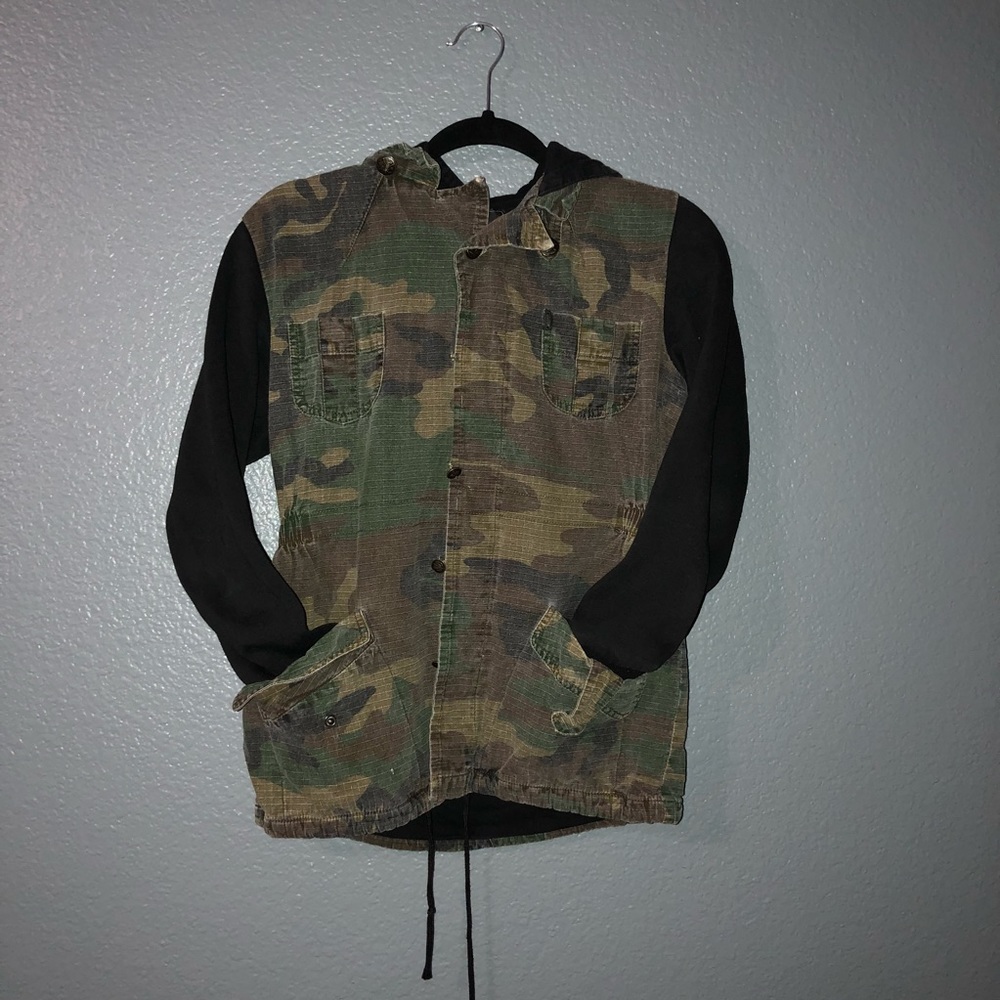 Camouflage hoodie